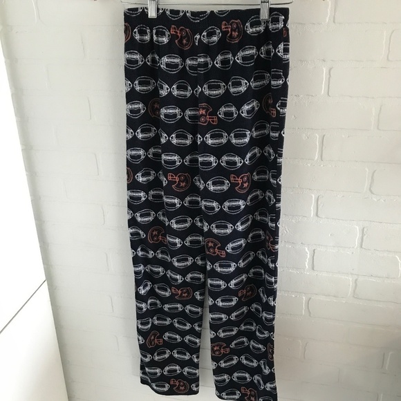 GapKids - Football pajama bottom Black/White/orange Size L - Picture 5 of 5